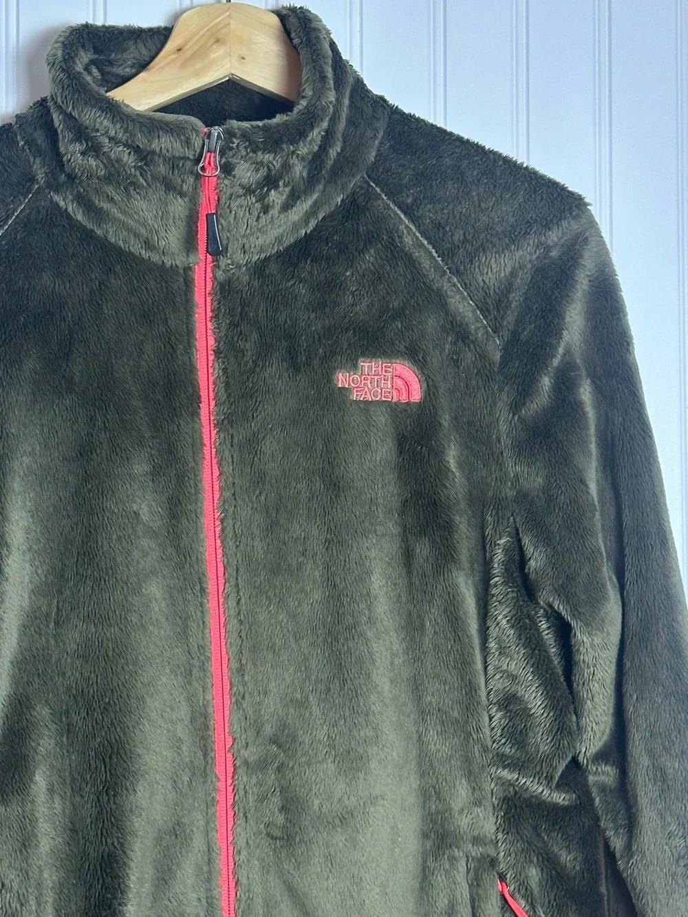The North Face Osito Jacket full-zip fleece fuzzy" or silken high-pile texture L - Picture 2 of 11